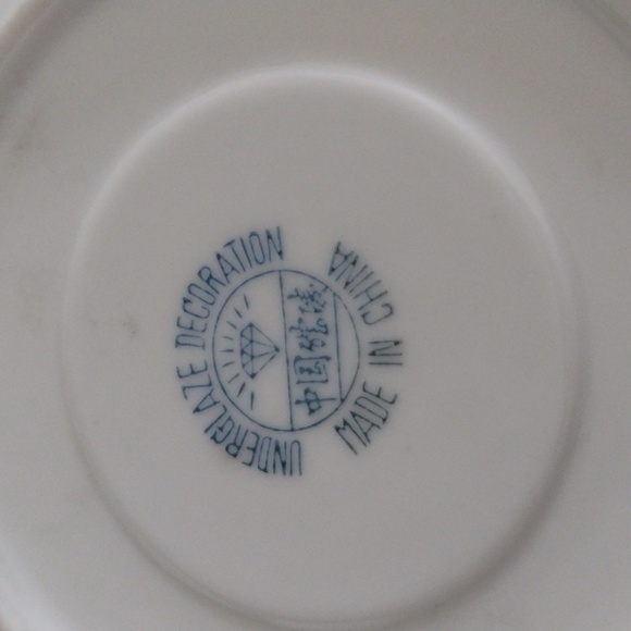 Liling China Porcelain Tea Cup Saucer Set b800 - Picture 4 of 5